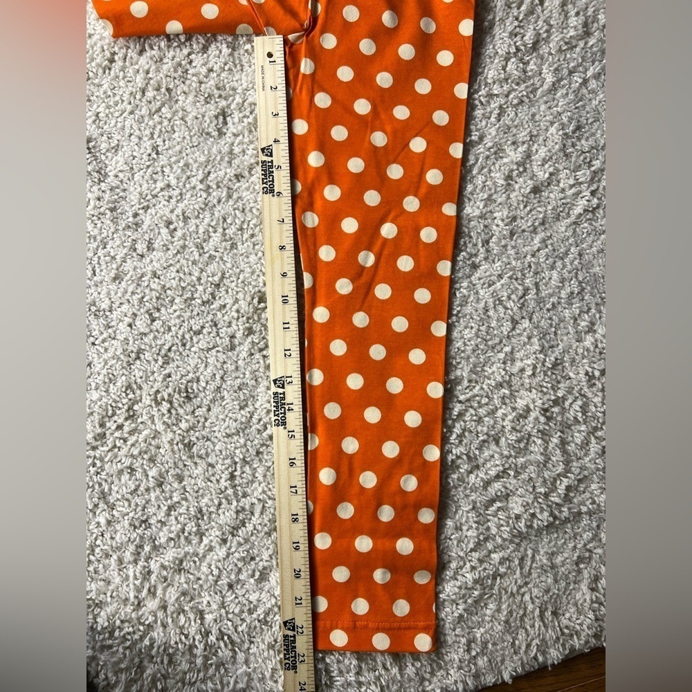 Kids 8 Ricrac & Ruffles Embroidered “K” Fall Set NEW - Picture 6 of 14